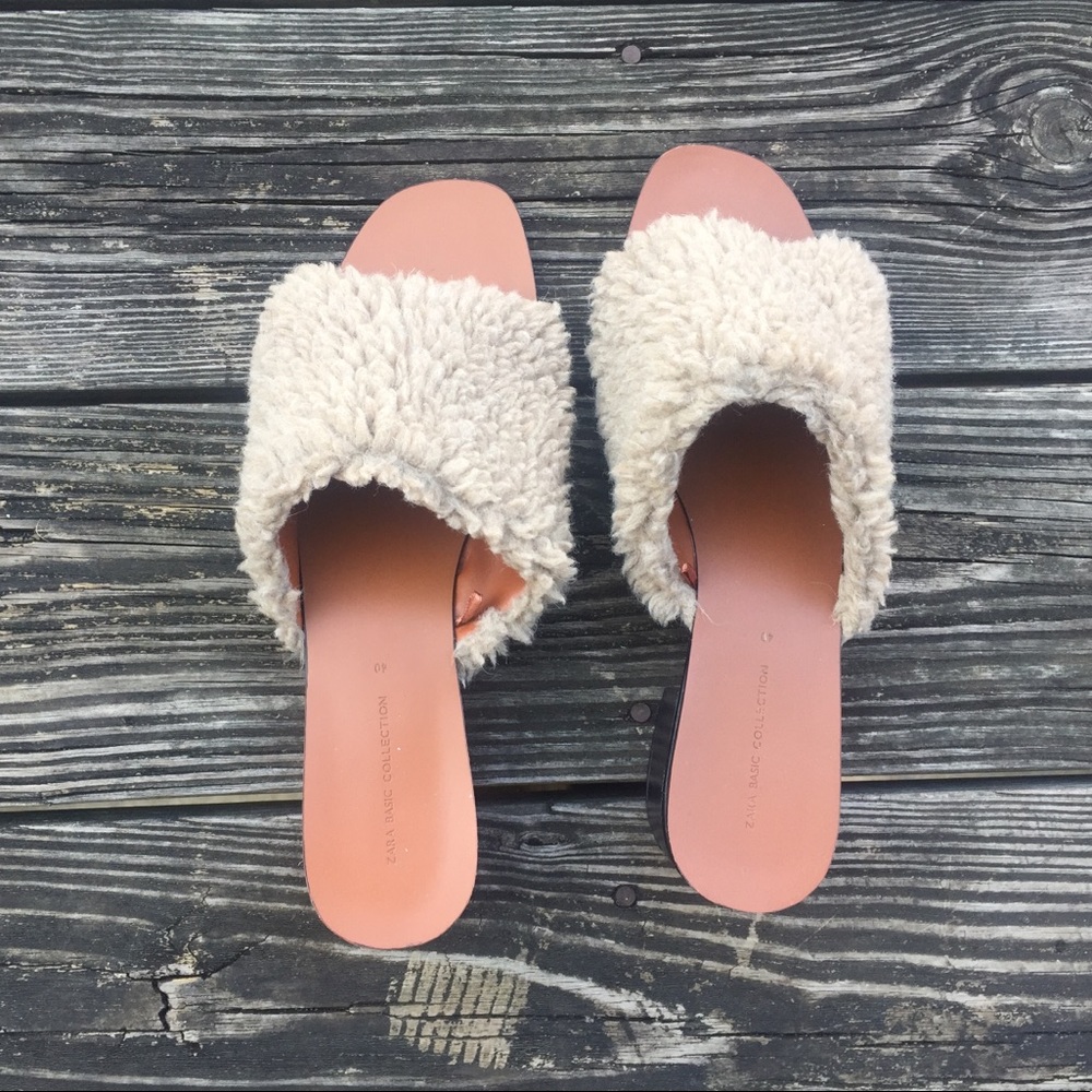 Zara Basic Collection Mules Block 3” Heels ‼️